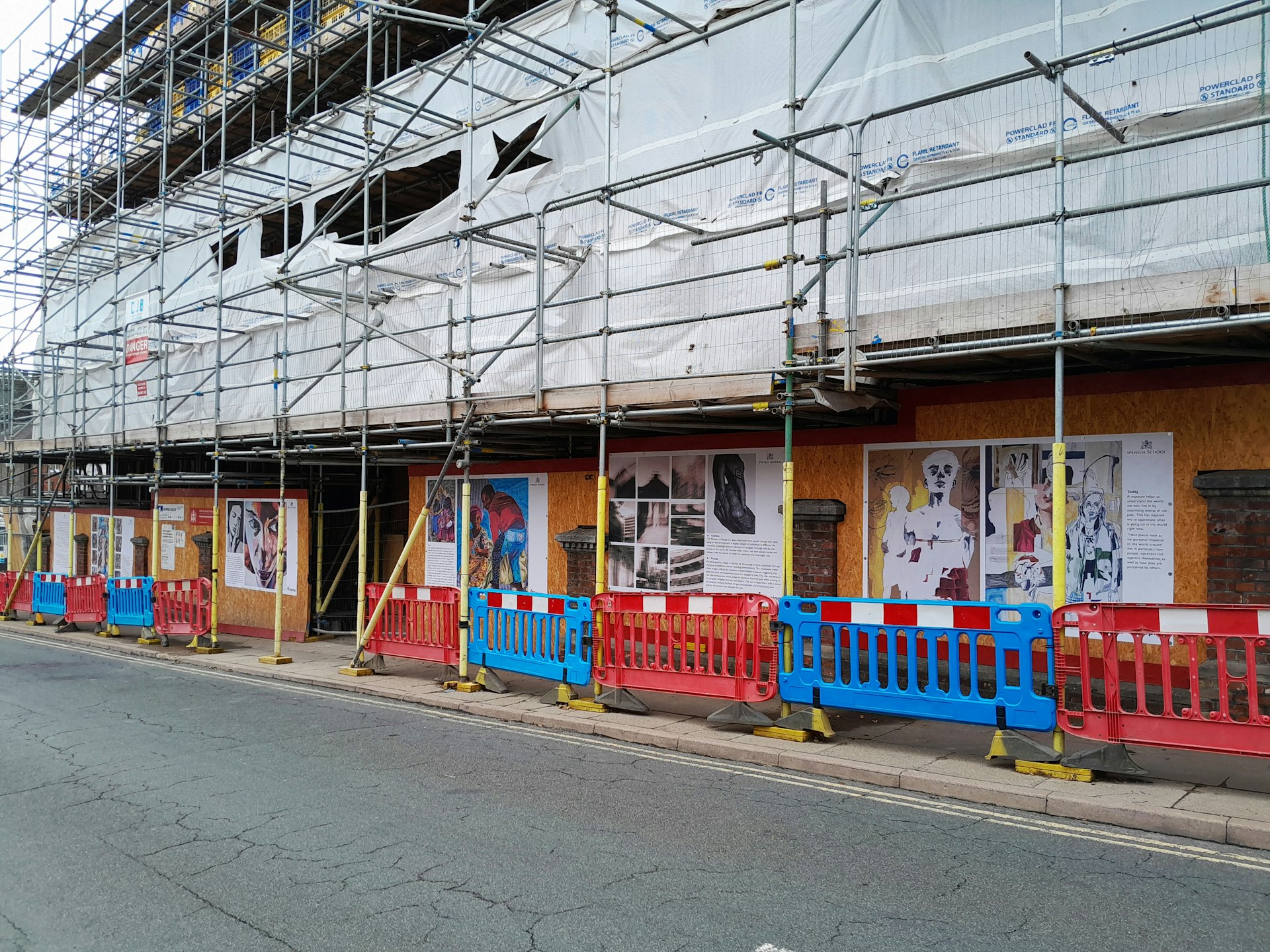 Ipswich Museum streetscape